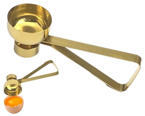 Tagliapova, tagliauova - Taglierina e decorazione per uova | Strumenti rapidi per biscotti, apriscatole in acciaio inox per risparmiare , rompiuova sicuro per cucinare, cuocere e h