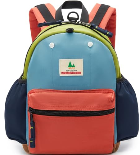 shukiku 15 Inch Kids Backpack for School & Travel, Medium, for Girls & Boys 5-8