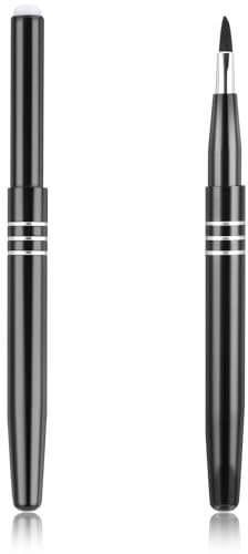 2 pennelli per rossetto, correttore per trucco retrattile, per labbra