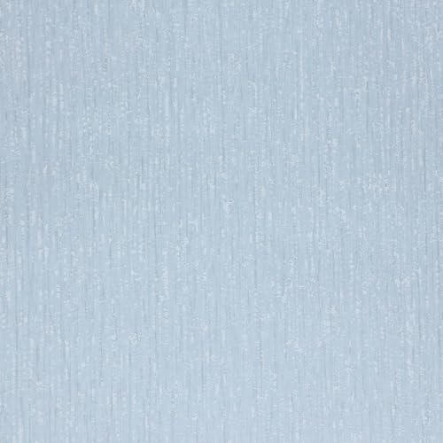 Swehooirt Plain Blue Wallpaper for Bedroom with Slight Glitter Textured Light Blue Wallpaper for Bedroom Teenager Adults Girls Boys Modern Wall Paper Roll Living Room Hallway and Stairs