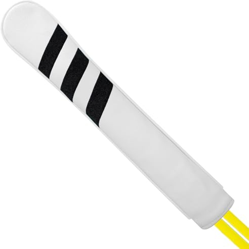American Three-Slash Design Alignment Stick Cover High-end PU Golf Alignment Stick Cover Protective Box Alignment Sticks, Golf Club Protection Alignment Sticks Hold Dual-Pole Stable Storage.