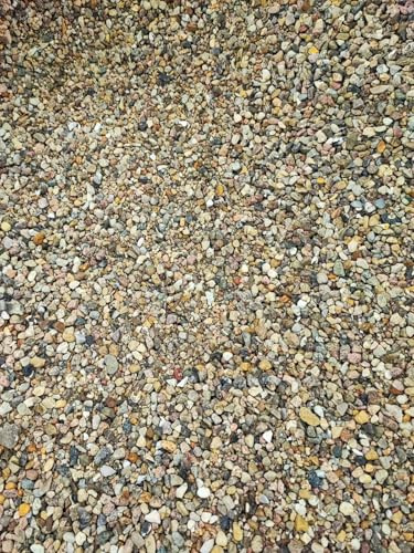 Generisch 10 kg Kies 2-8 mm Buntkies Aquariumkies Quarzkies Kieselsteine Kies