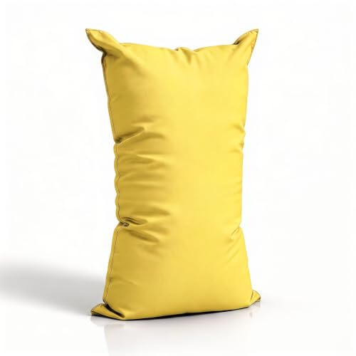 Aiire Puff con Relleno Incluido Moderno - Puf Salon Ergonómico Ultra Flexible en Lycra Lavable y Desenfundable - Cojin de Suelo Infantil XXL - Bean Bag Chair Adolescente o Juvenil [140x50]