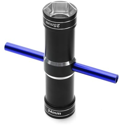 Rc-Specific Parts For Traxxas For X-Maxx For Xrt For Arrma For Kraton For HPI For Baja For KM 1/5 24mm 25mm 4.0mm 5.5mm Wheel Wrench Hex Screwdriver RC Car(Blue)
