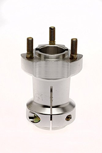 Kart Radstern hinten - geeignet für 30 mm Achse - Länge: 62/95/115 mm - silber (95mm)