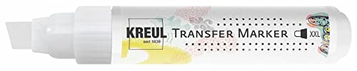 KREUL 49932 transfer marker XXL, line width 4-12 mm, transparent for transferring printed motifs and lettering on paper, cardboard, cork and other surfaces.