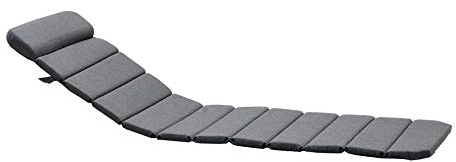 Breeze Auflage für Sonnenliege, grau Stoff Cane-line Natté YSN95 LxBxH 180x50x3cm