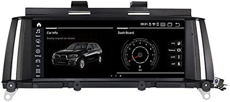 Qualcomm Android 10 - Estéreo de coche para BMW X3 F25 X4 F26 2010-2017 integrado Carplay DSP compatible con radio de coche, reproductor de CD y DVD, navegación GPS, control del volante