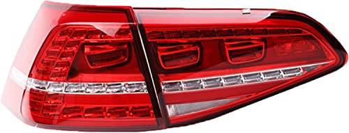 Autos RüCklichtbaugruppen FüR Volkswagen Golf 7 2013-2017, Wasserdichtes Bremslicht RüCkfahrlicht Nebelscheinwerfer Ersatzteile ZubehöR
