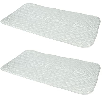 TOPINCN Set di 2 Coperte da Stiro, Perfette per Macchine da Tavolo, Asciugatrici, Lavatrici e Coperture Pieghevoli da Viaggio Che Garantiscono Un'Esperienza di Stiratura di Alto
