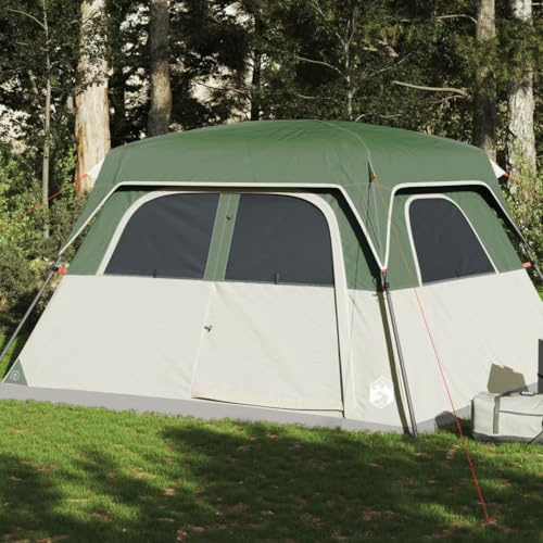 Tino Tech Tienda de campaña familiar para 6 personas, cortavientos, para camping, gran tienda de tiro, para exteriores, jardín, 310 x 275 x 200 cm
