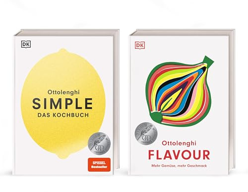 Ottolenghi Simple & Flavour Kochbuch: 2er Set der Bestseller-Kochbücher für kreative, einfache & geschmackvolle Gerichte. Perfekte Geschenkidee – limited edition Lesezeichen inklusive