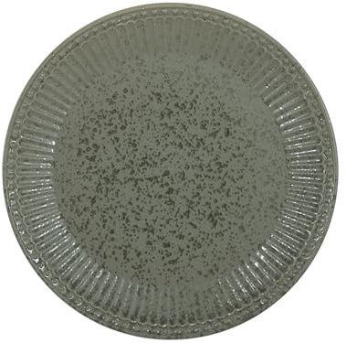 GreenGate Kuchenteller Alice Olive Grün 23cm Keramik Teller Geschirr