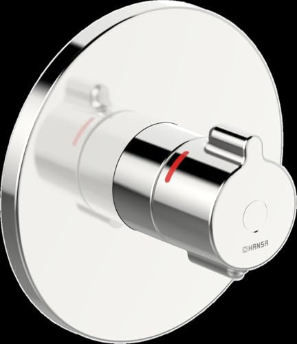 Hansa Fertigmontageset HANSACLINICA UP-Thermostat, Rosette rund, chrom