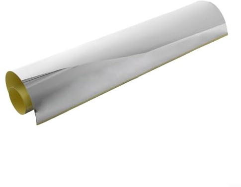 FACULX Láminas de pegatinas de pared de espejo, 0,5 x 2 m, decoración del hogar, superficies reflectantes, papel tapiz autoadhesivo para habitaciones, puertas, armarios, baños, dormitorios, sofás