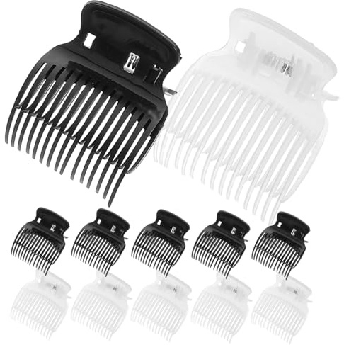 GALPADA 12stücke Haarlockenklammern aus Kunststoff für Mühelose Locken und Wellen Ersatz-lockenwickler-clips Lockenwickler-halterung für Damen und Mädchen Hitzeschutz für Gesundes Haar