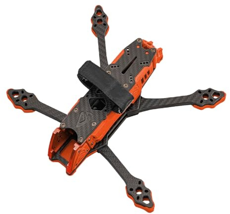 Modularer Quadrocopter Rahmen Aus Aluminium Mit Verbesserter Wärmeableitung Und Werkzeuglosem Montagedesign. Modularer FPV Rahmen Schnelle