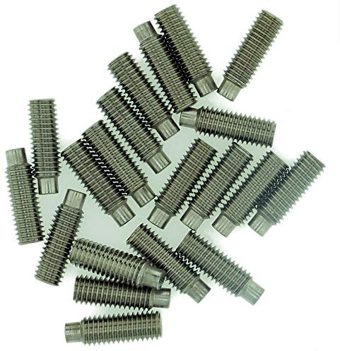 Lot de 20 vis sans tête à six pans creux M2.5 (2,5 mm x 4 mm) en acier inoxydable (A2)