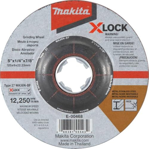 Makita E-00402 X-Lock Grinding Wheel 125mm WA36N