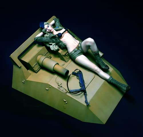 【1/12】 busto di figura in resina, busto di soldato tedesco della seconda guerra mondiale in resina (non assemblato e non dipinto) //TX6o- 5