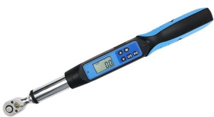 UOUOBEAR Chiave dinamometrica digitale da 1/2 con angolo con cicalino e chiave dinamometrica elettronica con angolo flash LED for auto(Size:AWE4-200R)