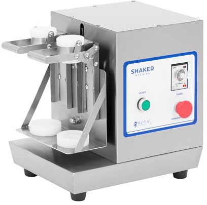 Royal Catering Milkshaker double 2 x 0,75 l 240 tr/min en acier inoxydable - Mixeur blender haute performance Mixeur à boissons Mixeur smoothie