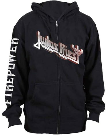 Rock Off officially licensed products Judas Priest Firepower Zipped Sweat-Shirt À Capuche Size S