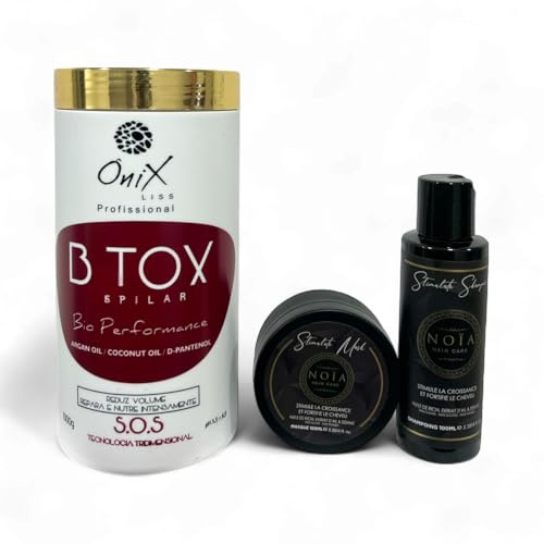 Onix B.tox Capillaire 1000g + Duo capillaire (shampoing Noia100ml + masque Noia 100ml) (cadeaux aléatoire)