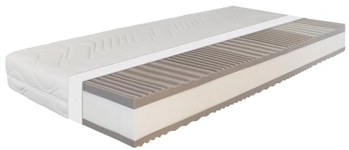 BeCo Matratze 180x200 cm Maxima Plus Taschenfederkernmatratze H5, Stiftung Warentest “GUT” (getestet in 90×200 cm H3, 10/2023), bis 180 kg belastbar