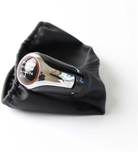Generisch Short-Throw-Schaltknauf Auto Schaltgetriebe Schaltknauf für VW GOLF 3 MK3 Leder Styling ersetzen