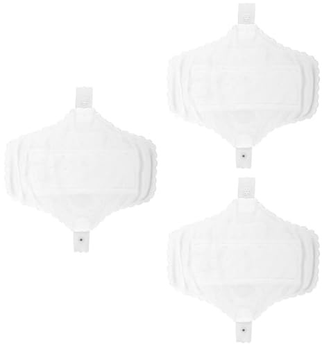 FUNOMOCYA Toallas Sanitarias Reutilizables Fuerte Absorción de Algodón Lavable y Botón Oculto, Paquete de 3 Unidades para Protección Diaria Segura y Cómoda para Mujer