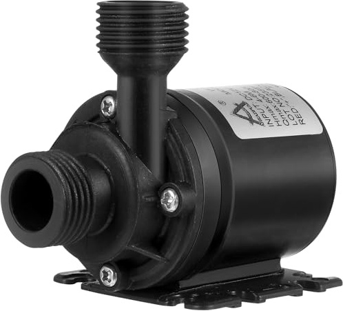 UKCOCO Dc 12V Bürstenlose Mini Tauchwasserpumpe 800L/H Leise Wasserdicht Für Teich Aquarium Solarbrunnen Wasserzirkulationssystem