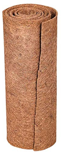 AIHOME Alfombra de fibra de coco, alfombra de reptiles de coco natural, tapete de terrario para lagartos, tortuga, conejo, 50 x 100 cm