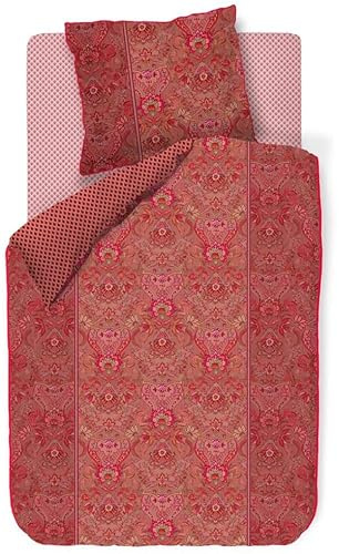 Pip Studio Perkal-Baumwolle-Kissenbezug einzeln Kyoto Nights Farbe Rosa Gr??? e 80 x 80 cm