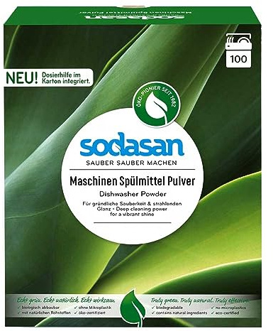 Sodasan Maschinenspülmittel, Karton, 1,5Kg