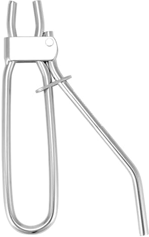 QWORK® Bremsschlauch Klemme, Legierter Stahl, Kraftstoffleitungs-Bremsklemme, Verstellbarer Verschluss für Motorräder, ATVs, Autos