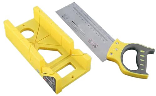 Scie à onglets, scie à onglets manuelle avec boîte - Outil de coupe d'angle portable, coupe-bois | Scie à bois polyvalente, outils de travail du bois pour charpentier