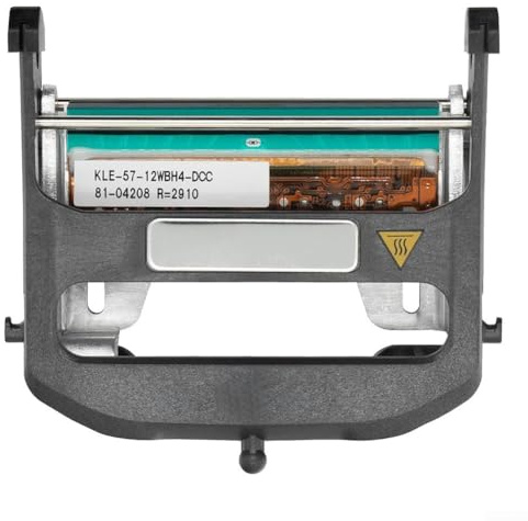 Druckkopf mit Halterung für Zebra ZC300 Thermodrucker P1094879-020, Thermodruckkopf für Zebra ZC100 ZC300 ZC350 Thermodrucker, PVC-Farbkartendrucker, 300 dpi