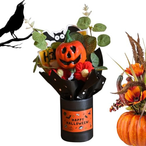Bouquet Fiori Halloween Mini Decorazione
