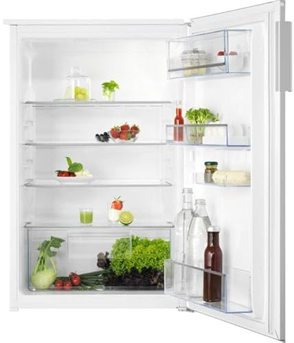AEG OSK5O88EE Einbaukühlschrank, Nischenhöhe 88 cm, 142 L, dekorfähig, Schlepptürtechnik, LED Beleuchtung