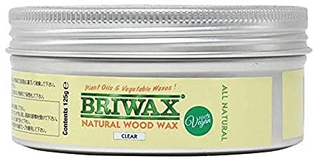 Briwax BWNWX125 Cire naturelle pour bois 125 ml Transparent