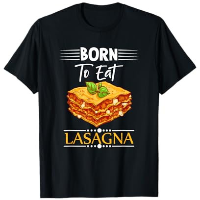 Lasagne Casserole à pâtes avec inscription humoristique en allemand T-Shirt