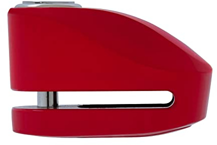 ABUS Bremsscheibenschloss Element 275 – Roller- und Motorradschloss – 5 mm Schließbolzen – ABUS-Sicherheitslevel 6 – rot
