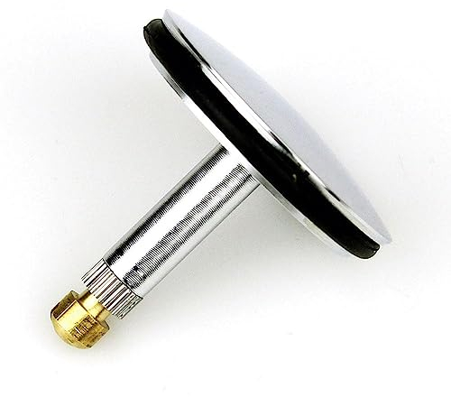 SagaSave Universal-Badewannenstöpsel, Ø 44 mm, Verstellbar, Kupfer, Silber