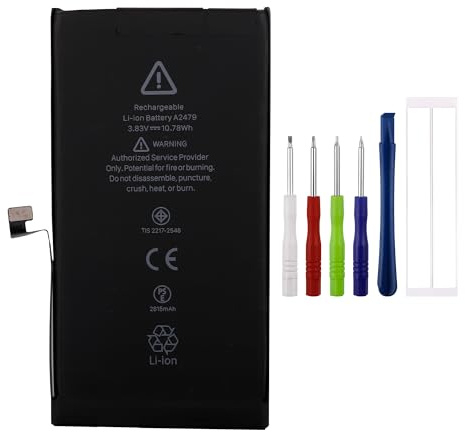 Swark Batterie de Rechange A2479 2815 mAh Compatible avec 12/12 Pro Remplace A2431 avec Outils