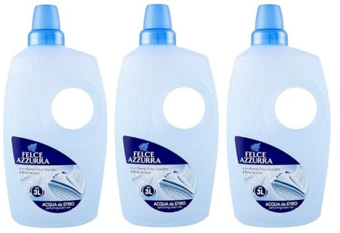 Felce Azzurra Acqua Profumata per Ferro da Stiro Lot de 3 flacons d'eau parfumée pour fer à repasser 1000 ml
