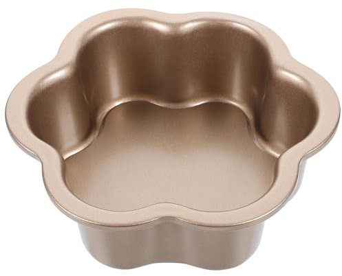 TOPBATHY 2St Lebende Kuchenform scharfe Pfannen runde Backform herzförmige Kuchenformen Backformen Kuchenform in Blütenform Mini-Cheesecake-Pfanne Pudding Sandwich Mini- einstellen 3d