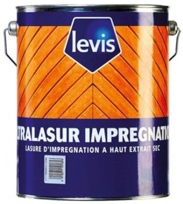 LEVIS - Levis Ultralasur imprégnation incolore pour boiseries extérieures - Conditionnement 1L
