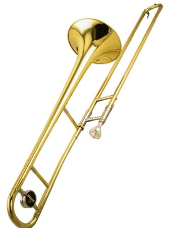 Posaunen Musikinstrumente Professionelles Alt-B-Posaune-Blasinstrument Vergoldet Und Vernickelt