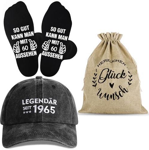Jeasona Geschenke zum 60 Geburtstag Mann Lustig Lustige Geschenke zum 60.TER Geburtstag Mann Geschenk 60er Geburtstagsgeschenk Männer 60 Jahre